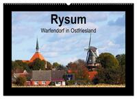 Vorderes Coverbild Rysum - Warfendorf in Ostfriesland (Wandkalender 2025 DIN A2 quer), CALVENDO Monatskalender