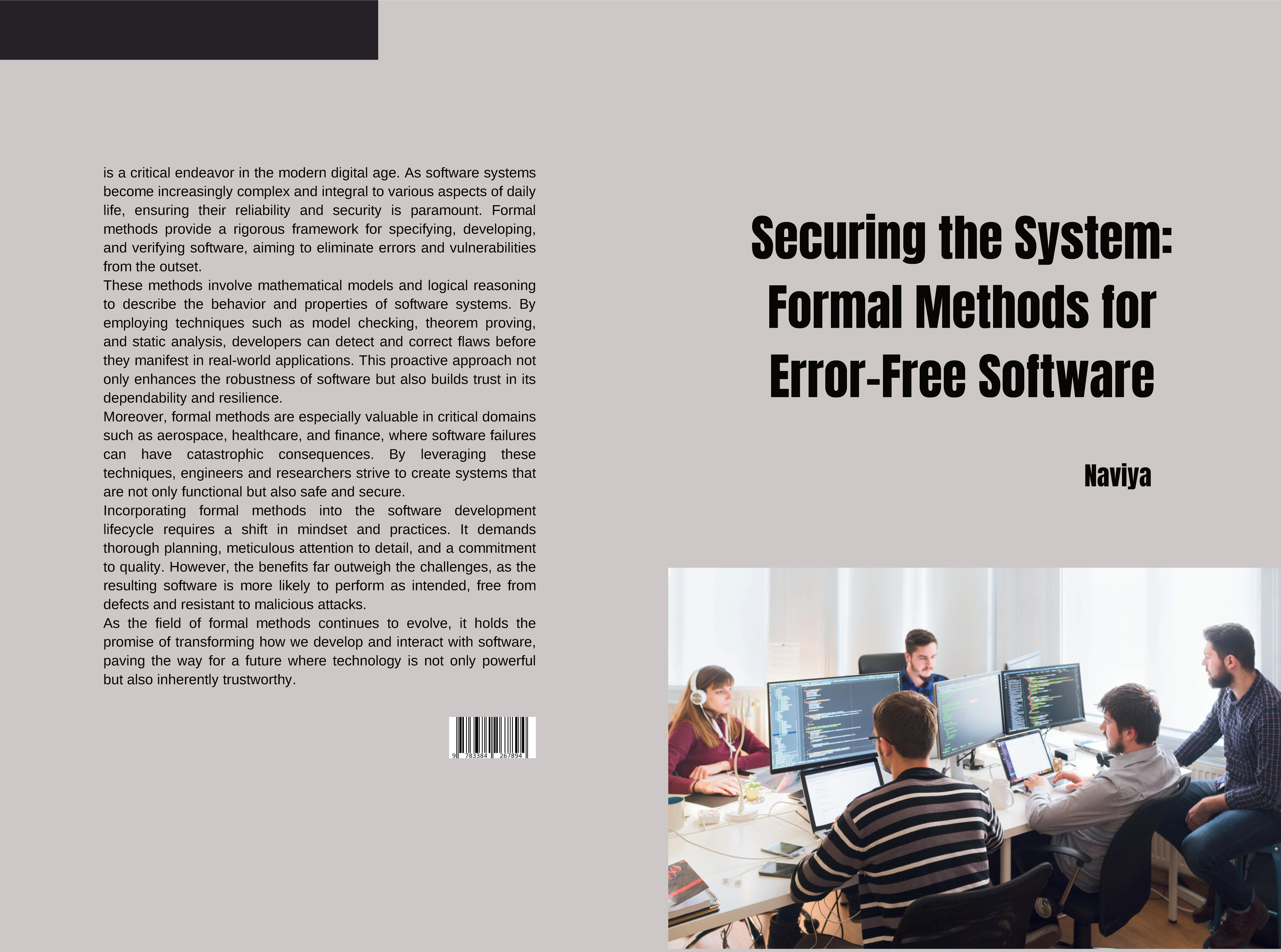 Gesamtes Coverbild Securing the System: Formal Methods for Error-Free Software