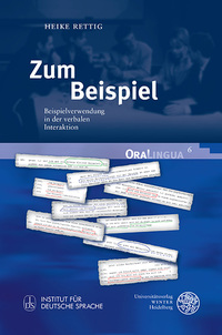 Vorderes Coverbild Zum Beispiel