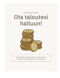 Vorderes Coverbild Ota taloutesi haltuun!