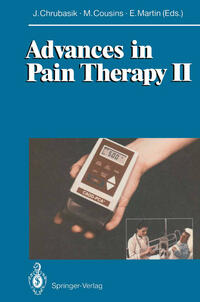 Vorderes Coverbild Advances in Pain Therapy II