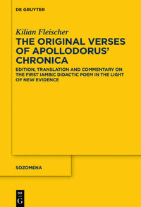 Vorderes Coverbild The Original Verses of Apollodorus’ ›Chronica‹