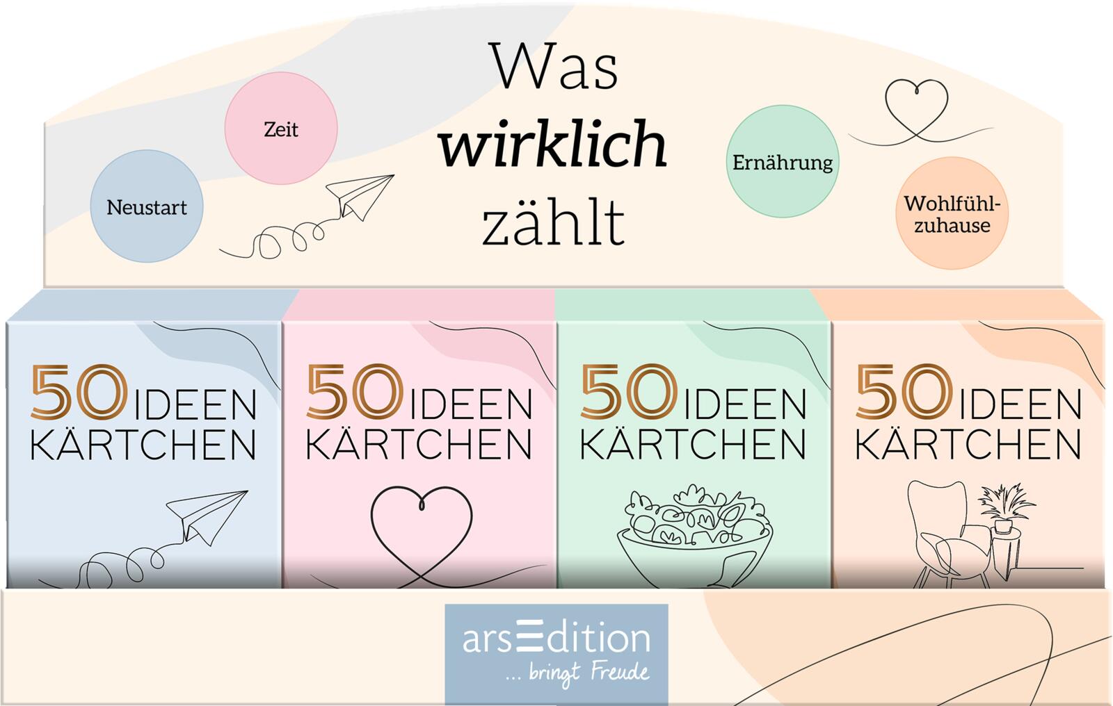 Anderes Coverbild Display Kartenboxen Was wirklich zählt