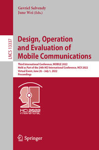 Vorderes Coverbild Design, Operation and Evaluation of Mobile Communications