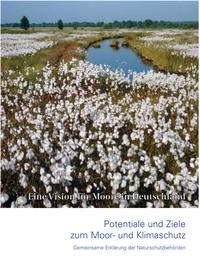 Vorderes Coverbild Potentiale und Ziele zum Moor- und Klimaschutz : Gemeinsame Erklärung der Naturschutzbehörden