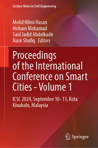 Vorderes Coverbild Proceedings of the International Conference on Smart Cities—Volume 1