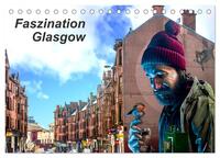 Vorderes Coverbild Faszination Glasgow (Tischkalender 2026 DIN A5 quer), CALVENDO Monatskalender