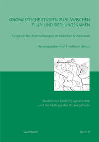 Vorderes Coverbild Onomastische Studien zu slawischen Flur- und Ortsnamen