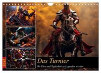 Vorderes Coverbild Das Turnier (Wandkalender 2025 DIN A4 quer), CALVENDO Monatskalender