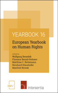 Vorderes Coverbild European Yearbook on Human Rights 2016