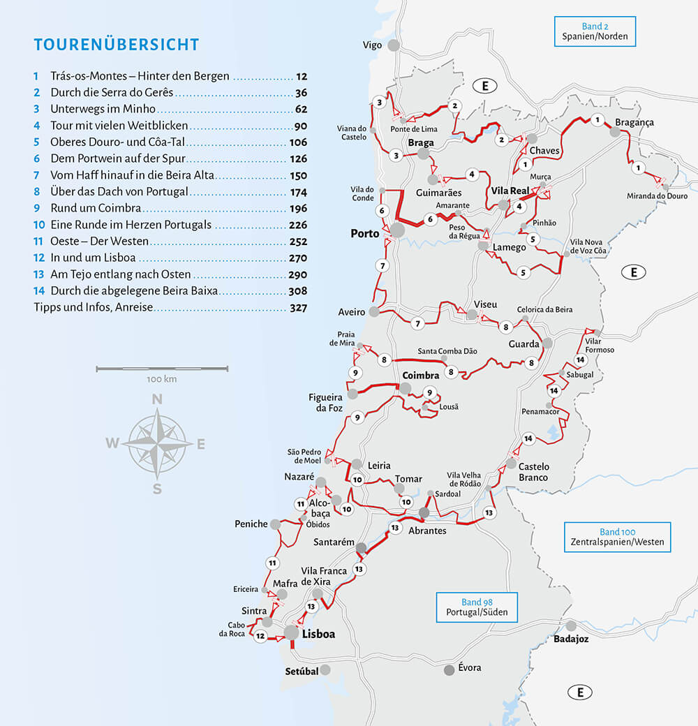 Beispielinhalt (Bild) Entdeckertouren mit dem Wohnmobil Portugal - Der Norden