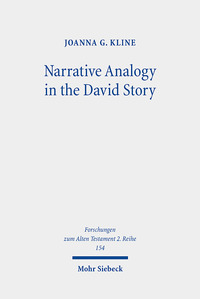 Vorderes Coverbild Narrative Analogy in the David Story