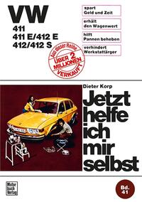 Vorderes Coverbild VW 411 / 411 E / 412 E / 412 / 412 S