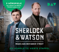 Vorderes Coverbild Sherlock & Watson – Neues aus der Baker Street. Die komplette vierte Staffel