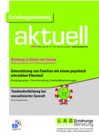 Vorderes Coverbild Erziehungsberatung aktuell 2020-2