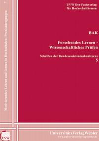Vorderes Coverbild BAK Forschendes Lernen - Wissenschaftliches Prüfen