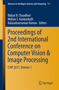 Vorderes Coverbild Proceedings of 2nd International Conference on Computer Vision & Image Processing