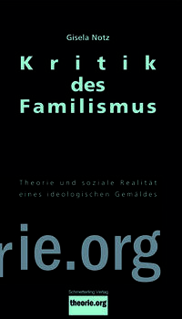 Vorderes Coverbild Kritik des Familismus