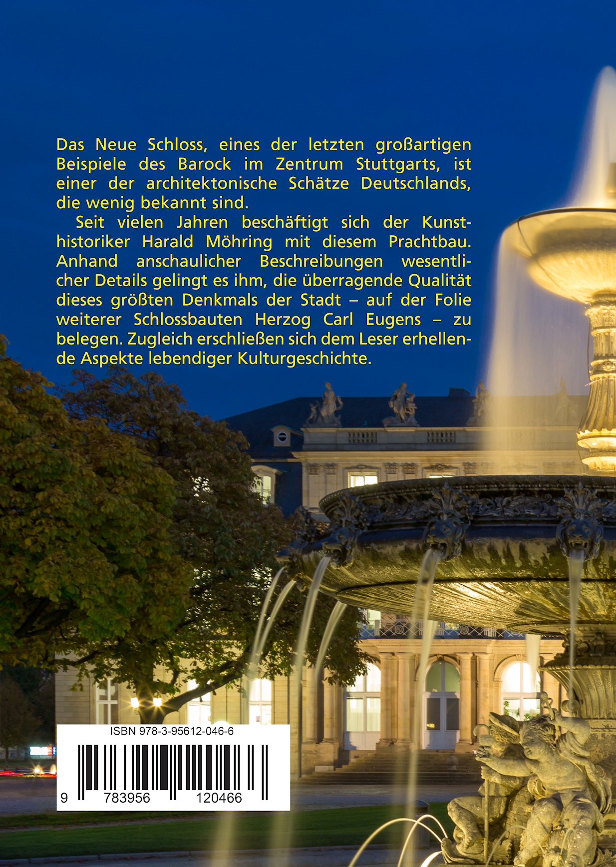 Rückseitencover Das Stuttgarter Neue Schloss