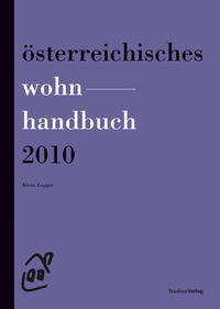 Vorderes Coverbild Österreichisches Wohnhandbuch 2010