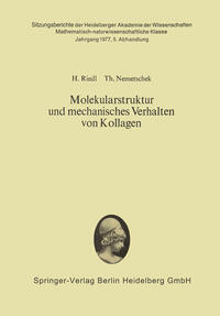 Vorderes Coverbild Molekularstruktur und mechanisches Verhalten von Kollagen