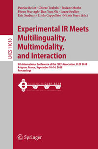 Vorderes Coverbild Experimental IR Meets Multilinguality, Multimodality, and Interaction