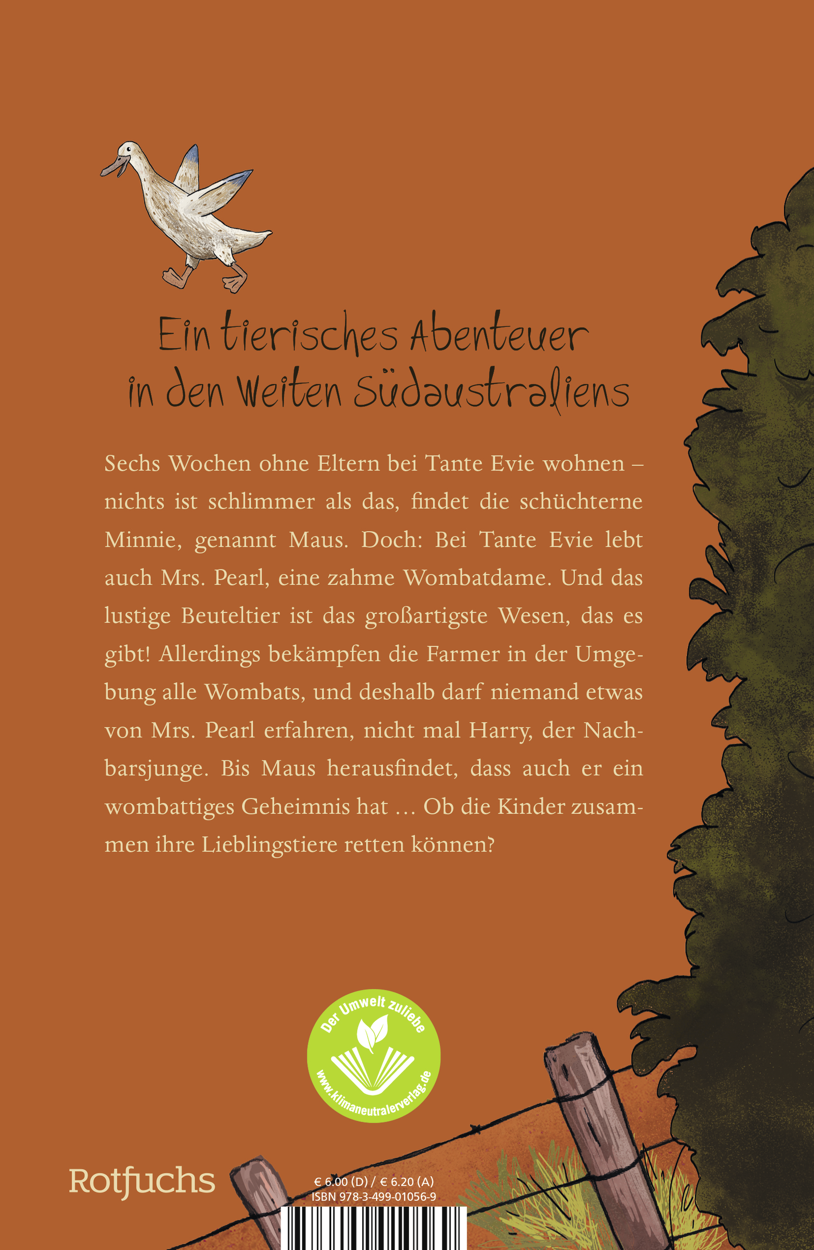 Rückseitencover Wombat Warriors