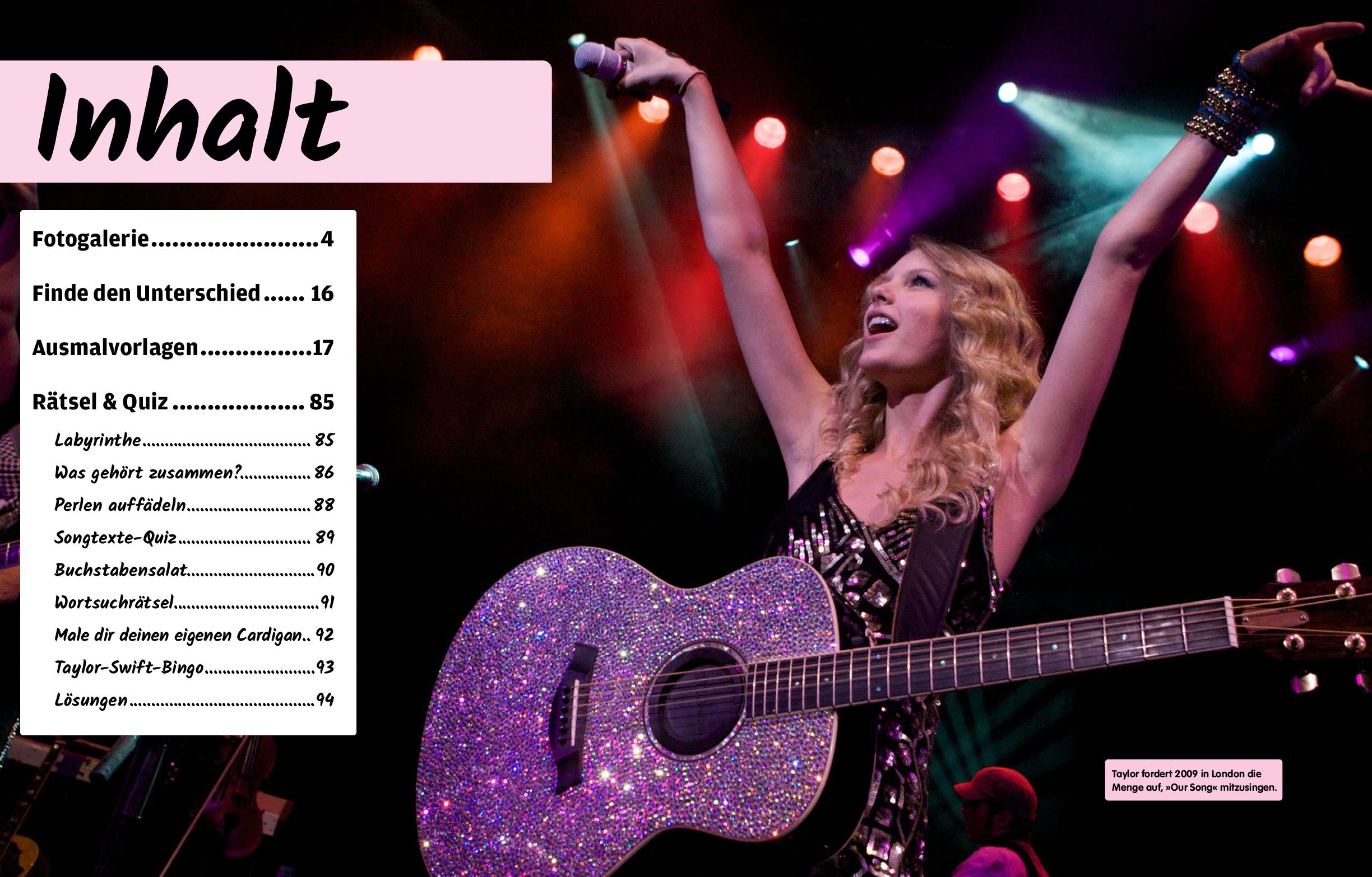 Beispielinhalt (Bild) Taylor Swift Forever