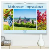 Vorderes Coverbild Rheinhessen-Impressionen (hochwertiger Premium Wandkalender 2026 DIN A2 quer), Kunstdruck in Hochglanz