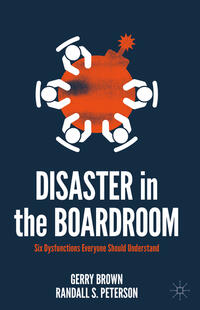 Vorderes Coverbild Disaster in the Boardroom