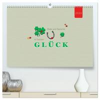 Vorderes Coverbild Zitate und Sprüche In Sachen GLÜCK (hochwertiger Premium Wandkalender 2026 DIN A2 quer), Kunstdruck in Hochglanz