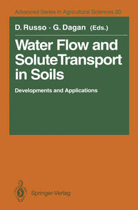 Vorderes Coverbild Water Flow and Solute Transport in Soils