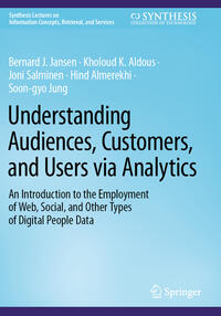 Vorderes Coverbild Understanding Audiences, Customers, and Users via Analytics