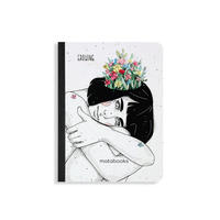 Vorderes Coverbild matabooks - Nachhaltige Notizbücher A6 Samenbuch "Growing"