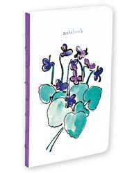 Vorderes Coverbild Purple Posy Small Bullet Journal
