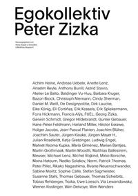 Vorderes Coverbild Peter Zizka. Egokollektiv
