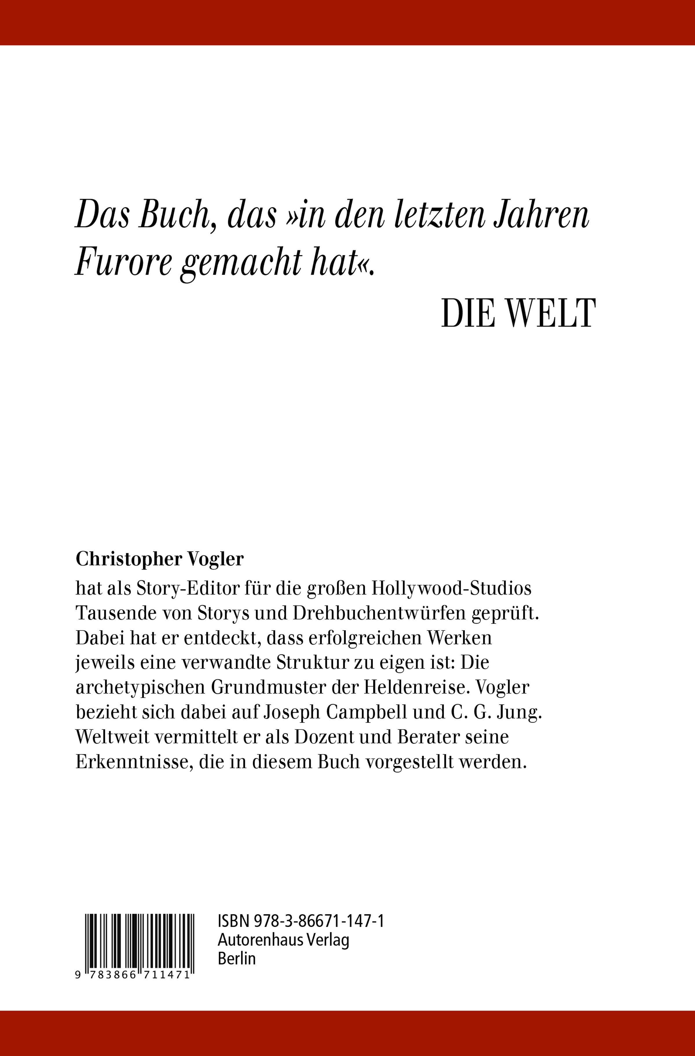 Rückseitencover Die Odyssee der Drehbuchschreiber, Romanautoren und Dramatiker