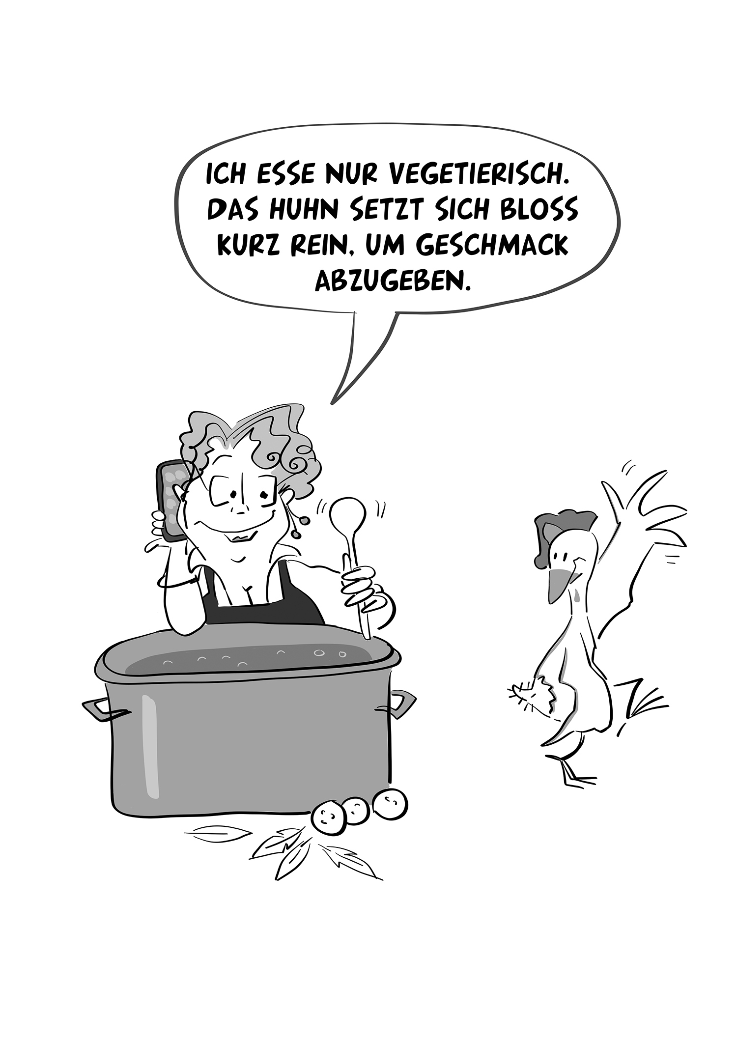 Beispielinhalt (Bild) Mal schmeckt´s ? mal schmeckt´s besser ...