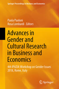 Vorderes Coverbild Advances in Gender and Cultural Research in Business and Economics