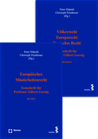 Vorderes Coverbild Paket Festschrift für Professor Gilbert Gornig
