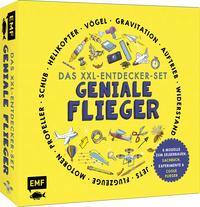 Vorderes Coverbild Das XXL-Entdecker-Set – Geniale Flieger: 6 Modelle zum Selberbauen, Sachbuch, Experimente und faszinierende Flugmaschinen