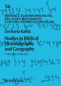 Vorderes Coverbild Studies in Biblical Historiography and Geography