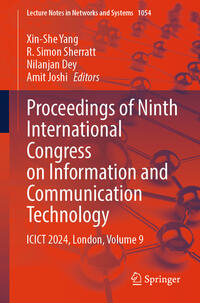 Vorderes Coverbild Proceedings of Ninth International Congress on Information and Communication Technology