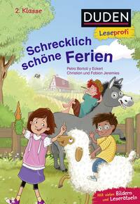 Vorderes Coverbild Duden Leseprofi – Schrecklich schöne Ferien, 2. Klasse