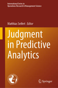 Vorderes Coverbild Judgment in Predictive Analytics