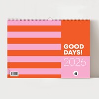 Vorderes Coverbild "GOOD DAYS", Wandkalender 2026, Monatskalender
