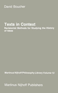 Vorderes Coverbild Texts in Context