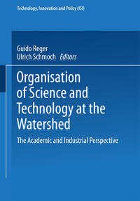 Vorderes Coverbild Organisation of Science and Technology at the Watershed