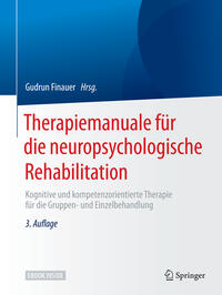 Vorderes Coverbild Therapiemanuale für die neuropsychologische Rehabilitation