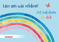 Vorderes Coverbild Lass uns was erleben. Zeit-Gutscheine für dich